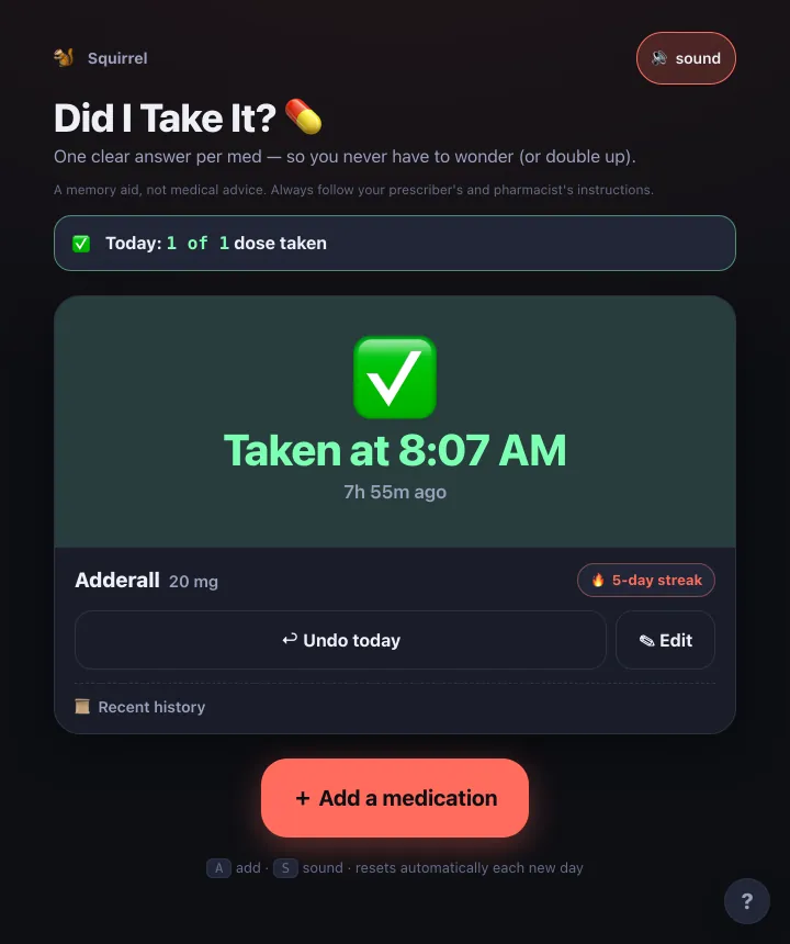 Did I Take It? screenshot