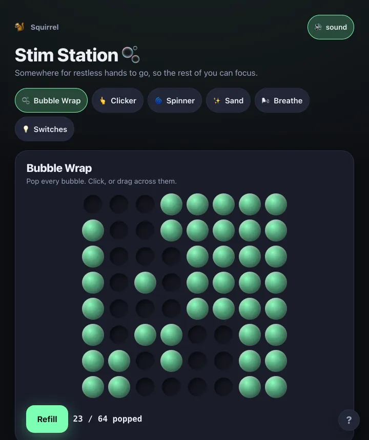 Stim Station screenshot